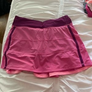 pink pace rival skirt